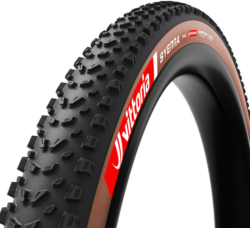 Load image into Gallery viewer, Vittoria Syerra Tire - 29 x 2.6 Tubeless Folding BLK 4C Trail TNT Graphene G2.0
