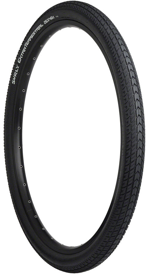 Load image into Gallery viewer, Surly ExtraTerrestrial Tire - 26 x 46c Tubeless Folding Black 60tpi
