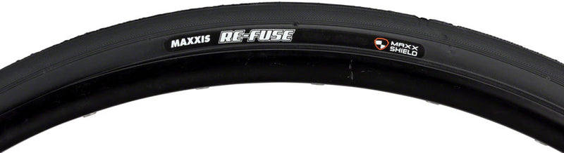 Load image into Gallery viewer, Maxxis Re-Fuse Tire - 700 x 28 Clincher Folding Black Single MaxxShield
