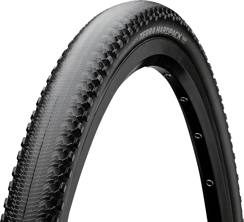 Load image into Gallery viewer, Continental Terra Hardpack Tire - 650b x 50 Tubeless Folding BLK PureGrip ShieldWall System E25
