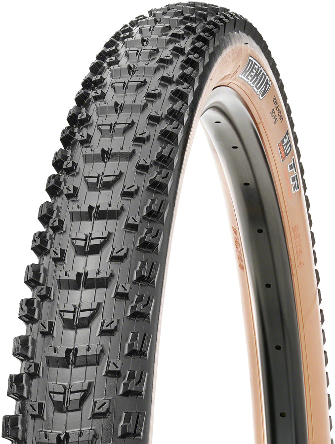 Load image into Gallery viewer, Maxxis Rekon Plus Tire - 27.5 x 2.8 Tubeless Folding BLK/Light Tan 3C MaxxTerra EXO
