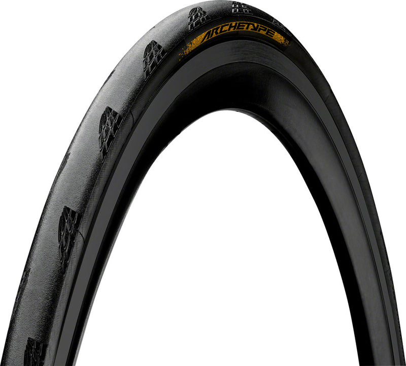 Load image into Gallery viewer, Continental Archetype Tire - 700 x 30 Tubeless Folding BLK/Tour de France Limited Edition BLKChili ACT Lazer Grip
