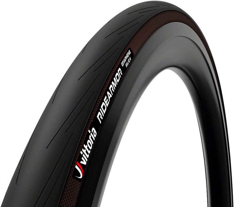 Load image into Gallery viewer, Vittoria Ride Armor Tire - 700 x 36 Tubeless Folding BLK Graphene + Silica G2.0
