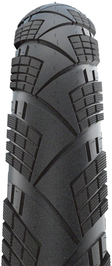 Load image into Gallery viewer, Schwalbe Marathon Efficiency Tire - 700 x 45 Clincher Folding BLK/Reflective Evolution Line Super Race V-Guard Addix Race E-50
