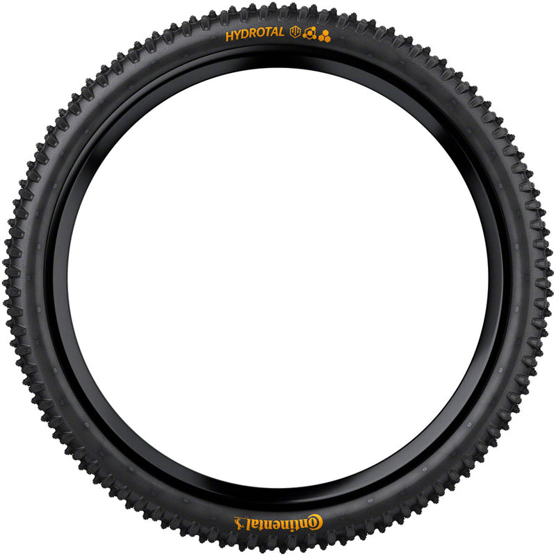 Load image into Gallery viewer, Continental Hydrotal Tire - 27.5 x 2.40 Tubeless Folding BLK SuperSoft Downhill Casing E25
