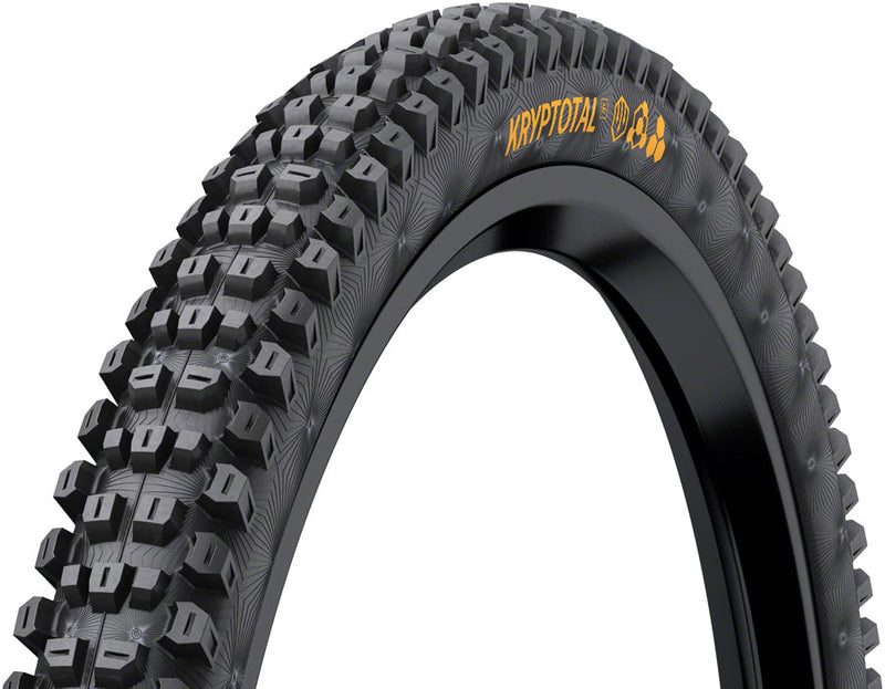 Load image into Gallery viewer, Continental Kryptotal Front Tire - 24 x 2.40 Tubeless Folding BLK Endurance Trail Casing E25
