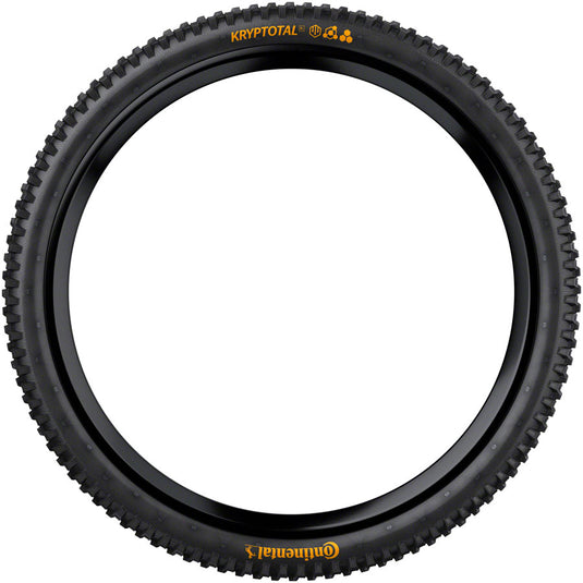 Continental Kryptotal Front Tire - 29 x 2.40 Tubeless Folding BLK SuperSoft Downhill Casing E25