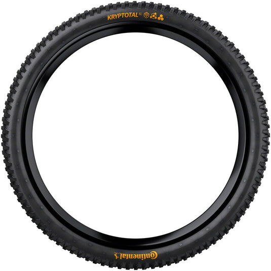 Continental Kryptotal Rear Tire - 27.5 x 2.40 Tubeless Folding BLK SuperSoft Downhill Casing E25