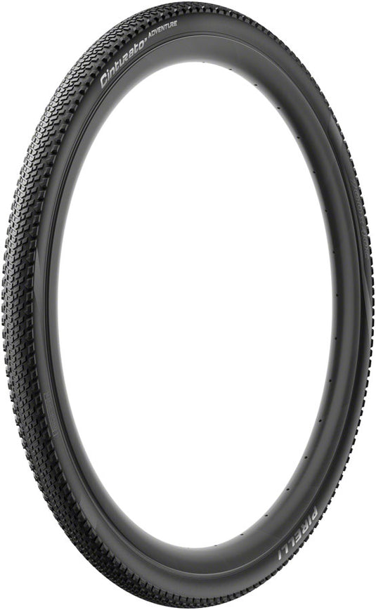 Pirelli Cinturato Adventure Gravel Tire 700x50C Folding Tubeless Ready PROCompound Gravel ProWALL Gravel 60TPI Black