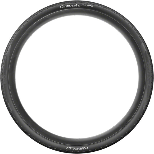 Pirelli Cinturato All Road Gravel Tire 700x50C Folding Tubeless Ready PROCompound Gravel ProWALL Gravel 60TPI Black