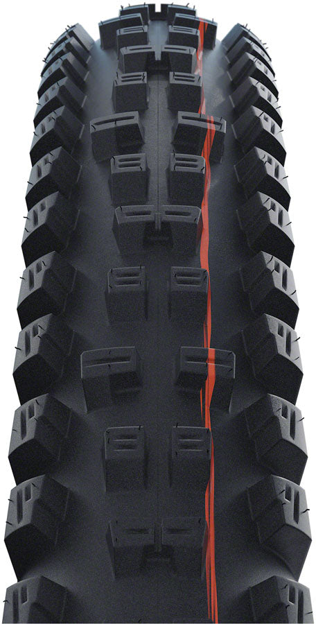 Load image into Gallery viewer, Schwalbe Tacky Chan Tire - 29 x 2.40 Tubeless Folding BLK Evolution Line Super Ground Addix Ultra Soft E-50
