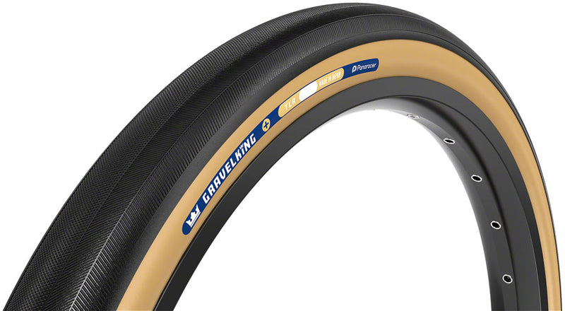 Load image into Gallery viewer, Panaracer GravelKing Slick Plus Tire - 700 x 45 Tubeless Folding Black/Brown
