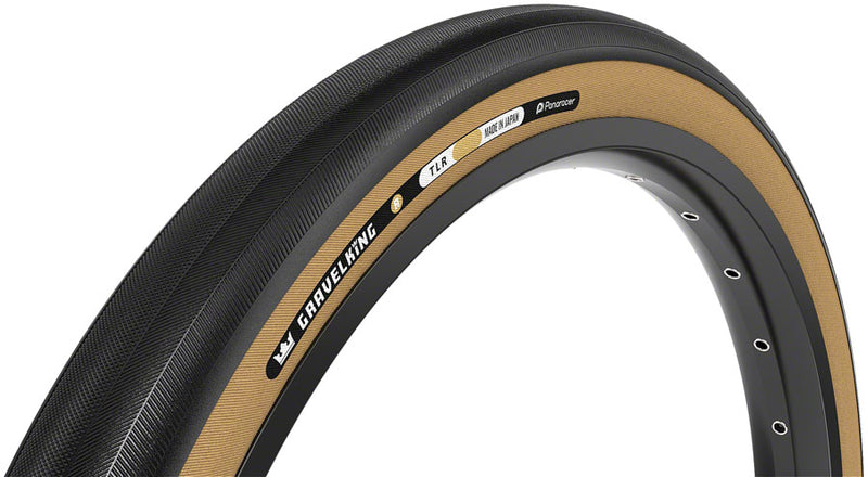 Load image into Gallery viewer, Panaracer GravelKing R Tire - 700 x 45 Tubeless Folding Black/Amber

