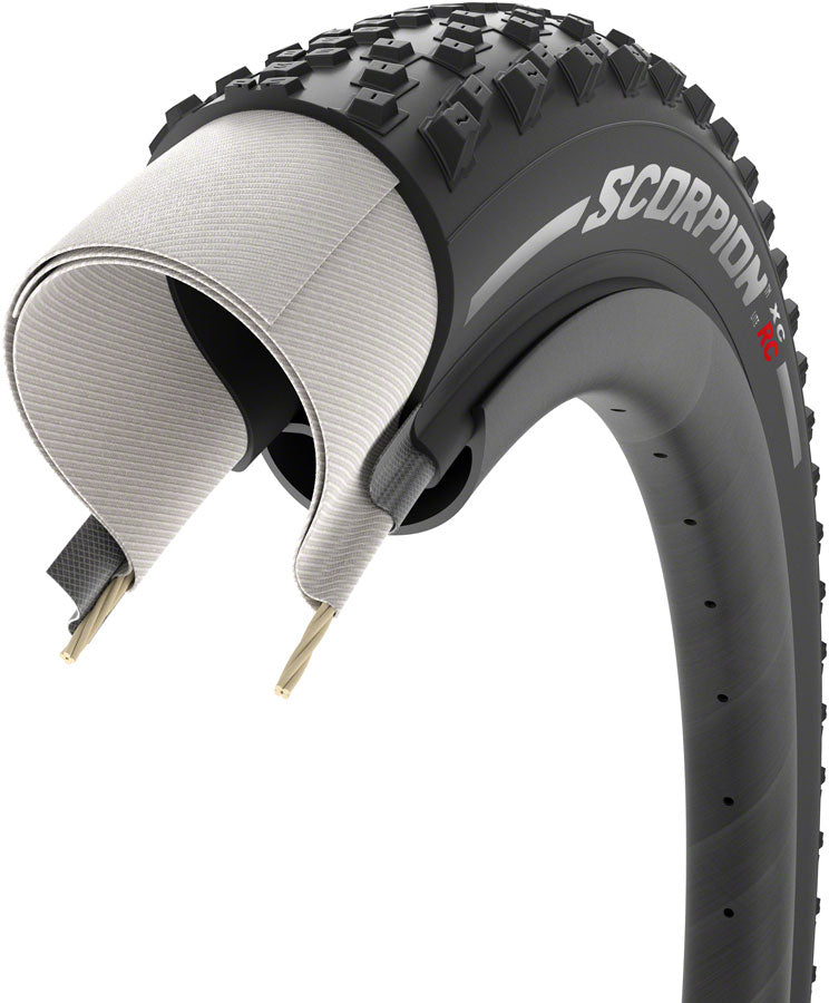 Load image into Gallery viewer, Pirelli Scorpion XC RC Tire - 29 x 2.2 Tubeless Folding Black Lite SmartGrip
