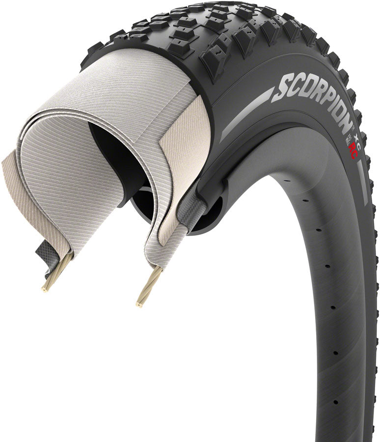 Load image into Gallery viewer, Pirelli Scorpion XC RC Tire - 29 x 2.4 Tubeless Folding Classic Tan ProWall SmartGrip
