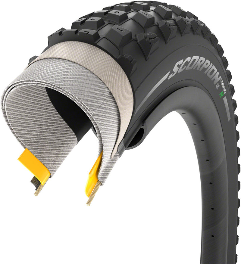 Load image into Gallery viewer, Pirelli Scorpion Enduro R Tire - 29 x 2.4 Tubeless Folding Black
