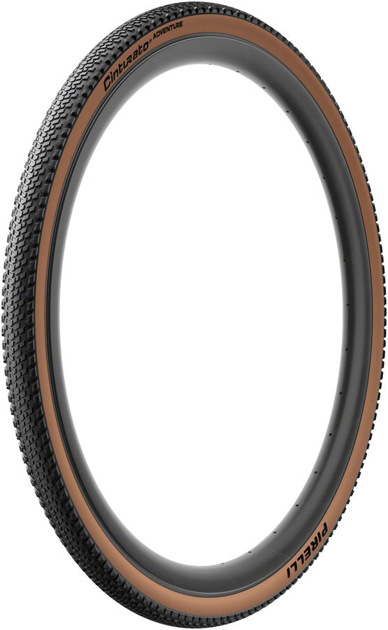 Load image into Gallery viewer, Pirelli Cinturato Adventure Gravel Tire 700x50C Folding Tubeless Ready PROCompound Gravel ProWALL Gravel 60TPI Tanwall
