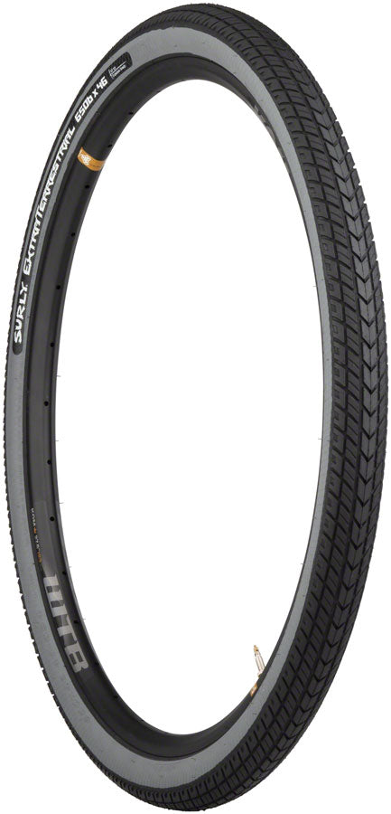 Load image into Gallery viewer, Surly ExtraTerrestrial Tire - 650b x 46 Tubeless Folding Black/Slate 60tpi

