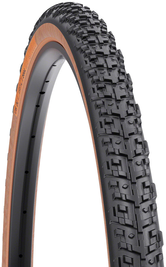 Load image into Gallery viewer, WTB Nano Tire - 700 x 40 TCS Tubeless Folding BLK/Tan Light/Fast Rolling Dual DNA SG
