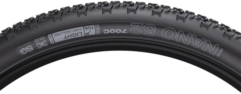 Load image into Gallery viewer, WTB Nano Tire - 700 x 52 TCS Tubeless Folding BLK Light/Fast Rolling Dual DNA SG

