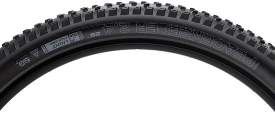 WTB Peacekeeper Tire - 29 x 2.4 TCS Tubeless Folding BLK/Tan Light/Fast Rolling TriTec SG