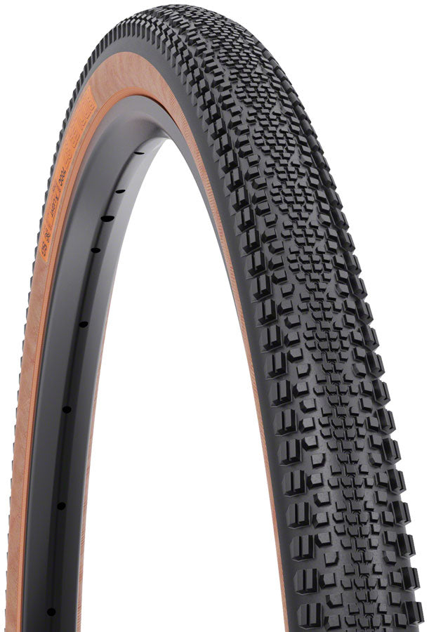 Load image into Gallery viewer, WTB Riddler Tire - 700 x 37 TCS Tubeless Folding BLK/Tan Light/Fast Rolling Dual DNA SG
