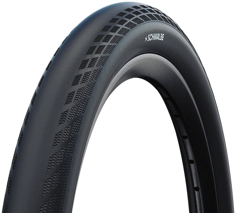 Load image into Gallery viewer, Schwalbe SX-R Tire - 20 x 1.85 Clincher Folding BLK/Reflective Performance Line MID
