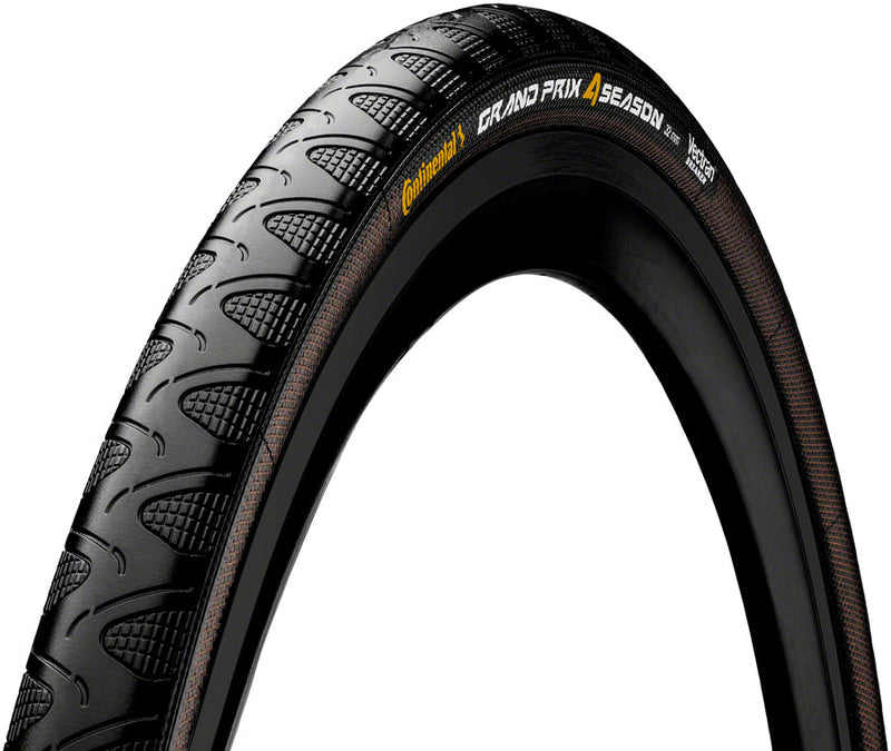 Load image into Gallery viewer, Continental Grand Prix 4-Season Tire - 700 x 32 Clincher Folding BLK Vectran Breaker DuraSkin
