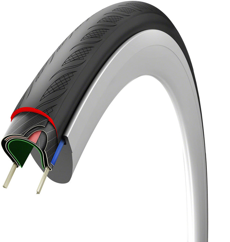 Load image into Gallery viewer, Vittoria Rubino V Tire - 700 x 32 Tubeless Folding BLK 1C Graphene + Silica G2.0
