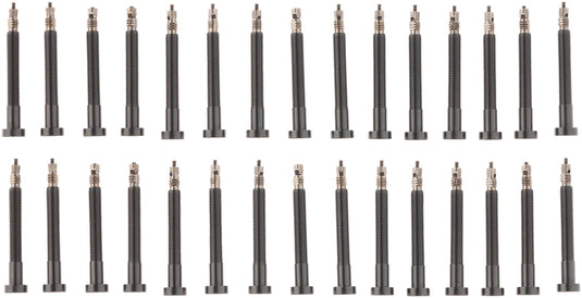 Muc-Off Tubeless Valve Box Refill -  Black 44mm Stem Pack of 30