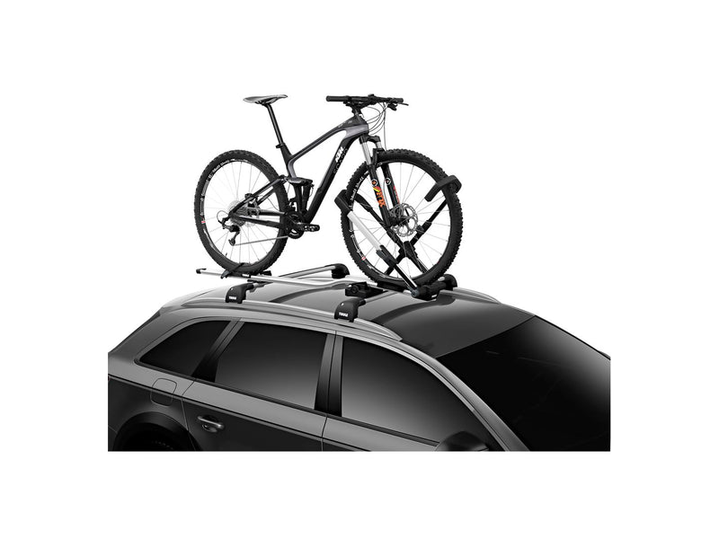 Load image into Gallery viewer, Car Rack Thule UpRide Roof Tray Silver/Black
