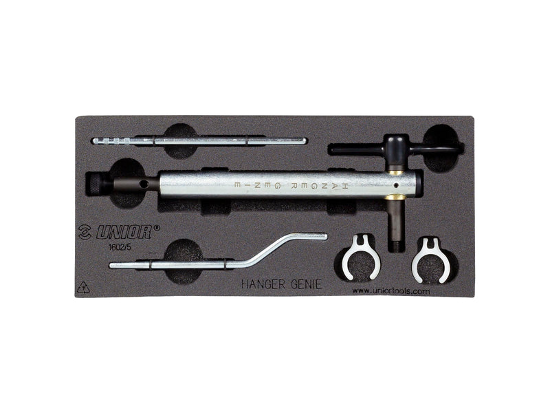 Load image into Gallery viewer, Unior Hanger Genie Silver Tool
