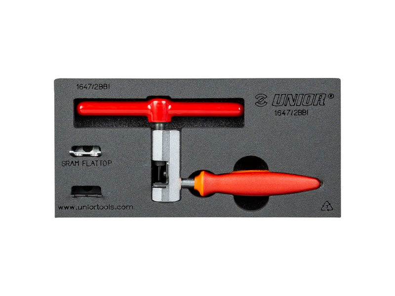 Load image into Gallery viewer, Unior Master Chain  Red/Orange Tool
