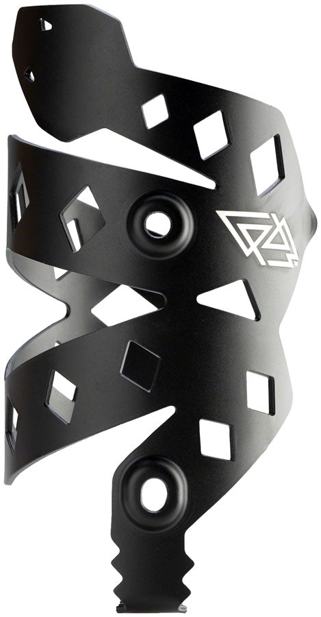 Load image into Gallery viewer, PDW Rattlesnek Kej Water Bottle Cage - Black Left Opening
