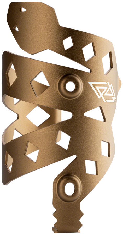 Load image into Gallery viewer, PDW Rattlesnek Kej Water Bottle Cage - Desert Gold Left Opening
