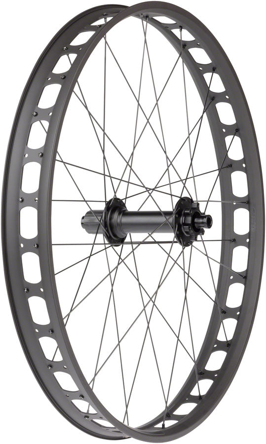 Load image into Gallery viewer, Quality Wheels Blizzerk Rear Wheel - 27.5" 12 x 197mm 6-Bolt HG 11 MTN BLK 32H

