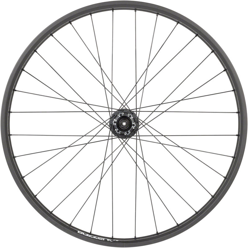 Load image into Gallery viewer, Quality Wheels Blizzerk Rear Wheel - 26" QR x 135mm Pugsley 6-Bolt HG 11 MTN BLK 32H
