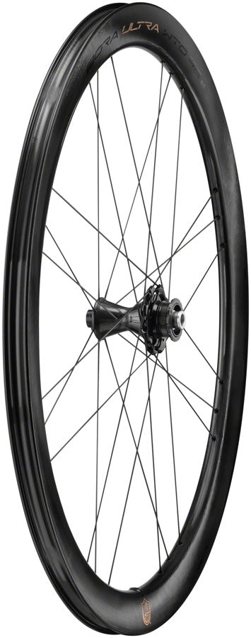 Load image into Gallery viewer, Campagnolo Bora Ultra WTO 45 Front Wheel - 700c 12 x 100mm Center-Lock 2-Way Fit Gray
