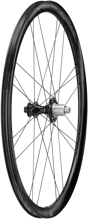 Load image into Gallery viewer, Campagnolo Bora Ultra WTO 33 Rear Wheel - 700c 12 x 142mm Center-Lock N3W 2-Way Fit Gray
