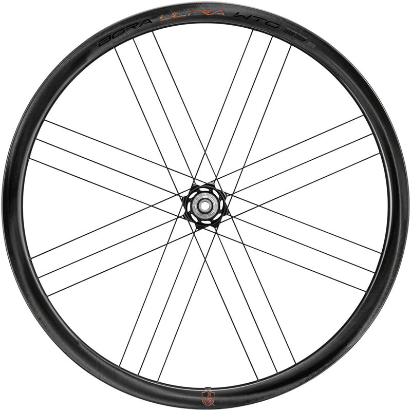 Load image into Gallery viewer, Campagnolo Bora Ultra WTO 33 Rear Wheel - 700c 12 x 142mm Center-Lock N3W 2-Way Fit Gray
