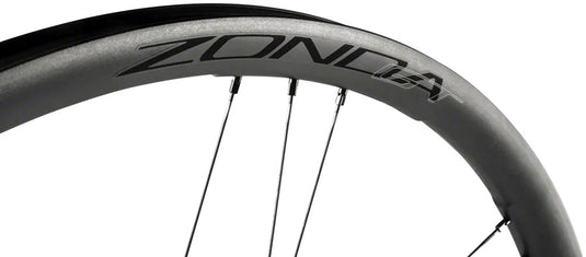 Campagnolo Zonda GT Front Wheel - 700c 12 x 100mm Center-Lock 2-Way Fit BLK