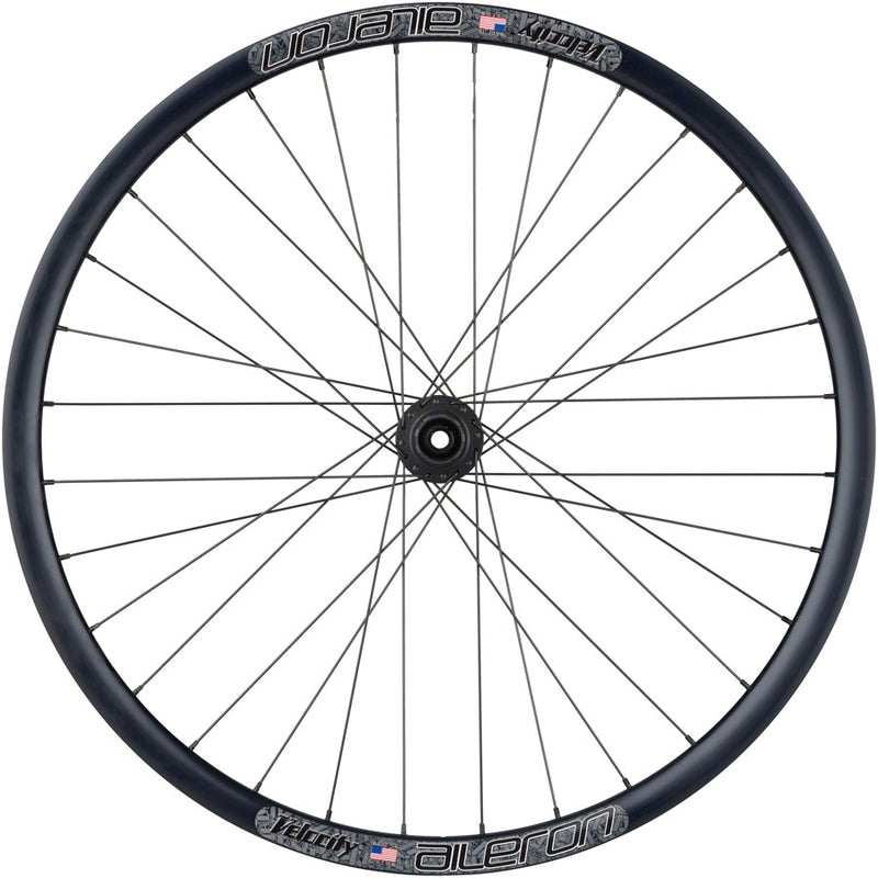 Load image into Gallery viewer, Quality Wheels Bear Pawls / Velocity Aileron Rear Wheel - 700c 12 x 142mm Center-Lock HG 10 BLK 32H
