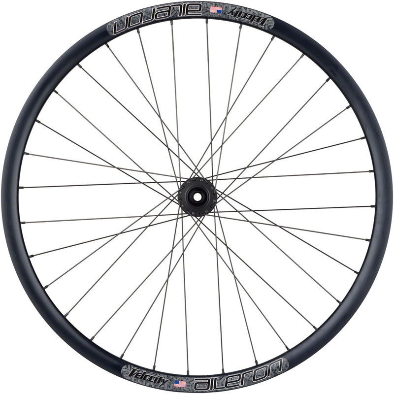 Load image into Gallery viewer, Quality Wheels Bear Pawls / Velocity Aileron Rear Wheel - 700c 12 x 142mm Center-Lock HG 10 BLK 32H
