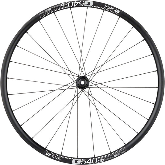 Quality Wheels Shimano Tiagra/DT G540 Front Wheel - 700c 12 x 100mm Center-Lock BLK 28H