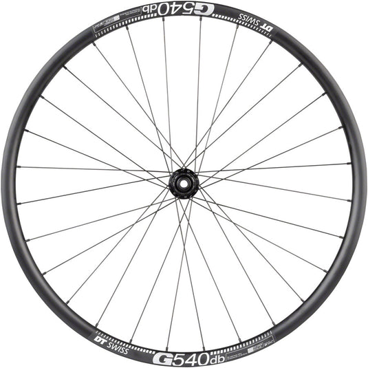 Quality Wheels Tiagra/G540 Rear Wheel - 700c 12 x 142mm Center-Lock HG 11 MTN BLK 28H