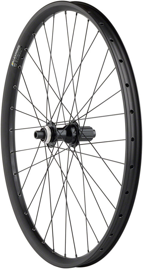 Load image into Gallery viewer, Quality Wheels Shimano TC500 / Alex EM30 Rear Wheel - 27.5" 12 x 148mm Center-Lock HG 11 MTN BLK 32H
