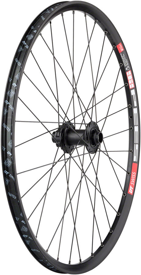 Load image into Gallery viewer, Quality Wheels Bear Pawls / DT Swiss E593 Front Wheel - 26" 20 x 110mm 6-Bolt BLK 32H
