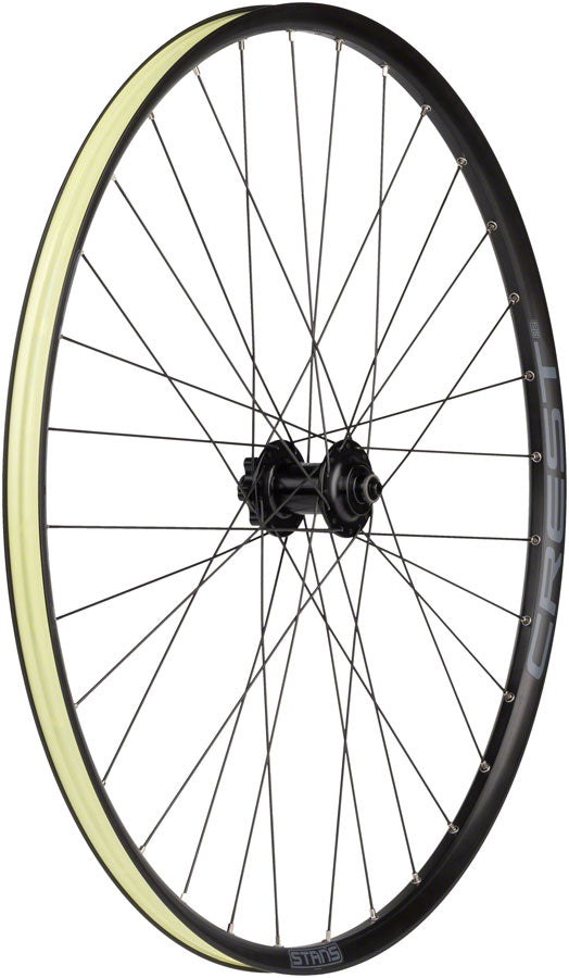 Load image into Gallery viewer, Stan's Crest S2 Front Wheel - 29" QR x 100mm 6-Bolt Black 32H
