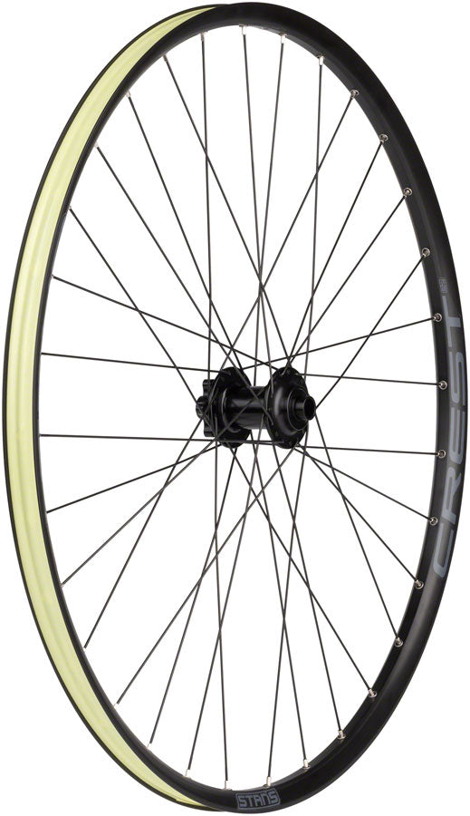 Load image into Gallery viewer, Stan's Crest S2 Front Wheel - 29" 15 x 100mm 6-Bolt Black 32H
