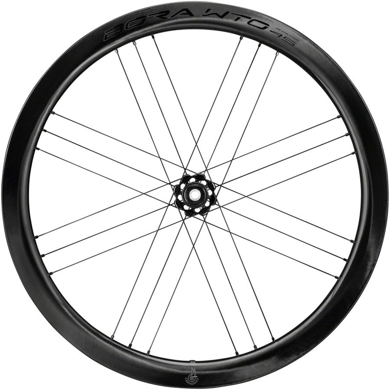 Load image into Gallery viewer, Campagnolo Bora WTO 45 C23 Front Wheel - 700c QR x 100mm Center-Lock 2-Way Fit Carbon
